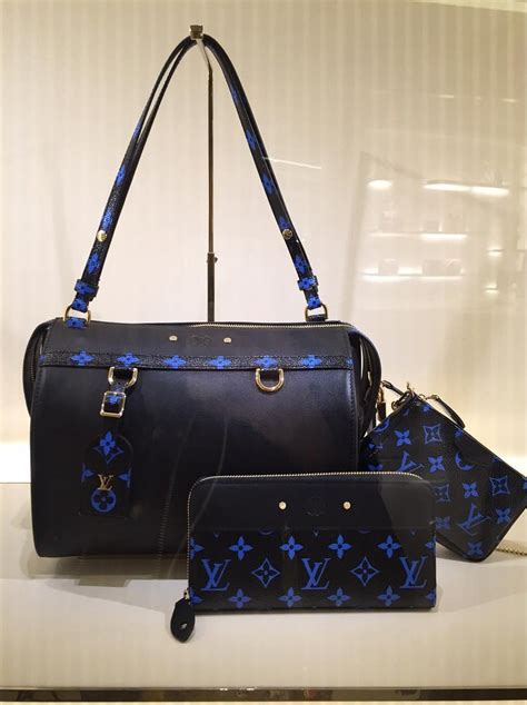 lv blue bag|blue louis vuitton bag.